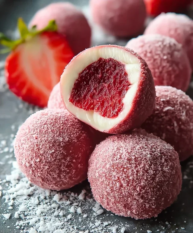 Strawberry Truffles