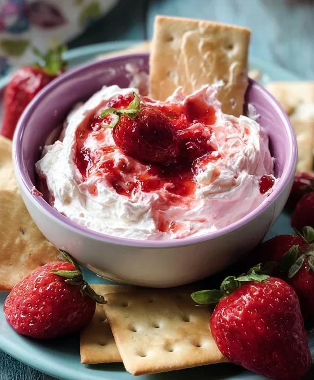 Strawberry Cheesecake Dip