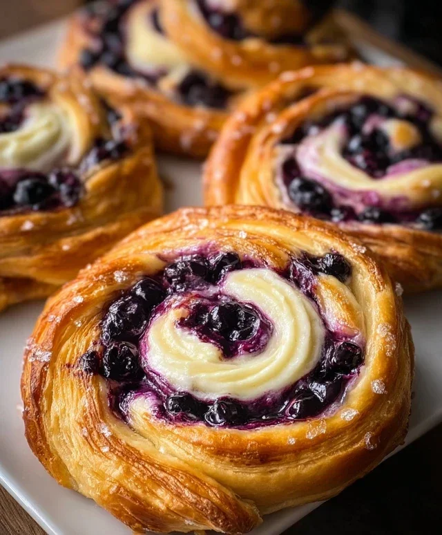 Blueberry Cheese Danish