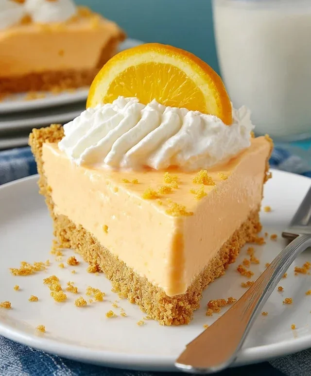 Orange Creamsicle Pie