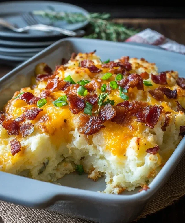 Twice Baked Potato Casserole