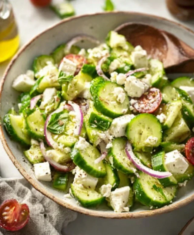 Cucumber Feta Salad Recipe