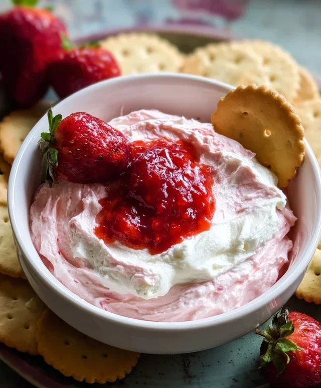 Strawberry Cheesecake Dip