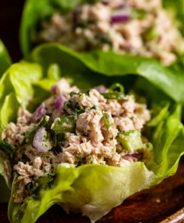 Tuna Lettuce Wraps