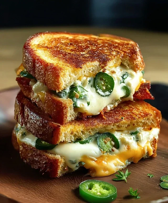 Jalapeño Popper Grilled Cheese