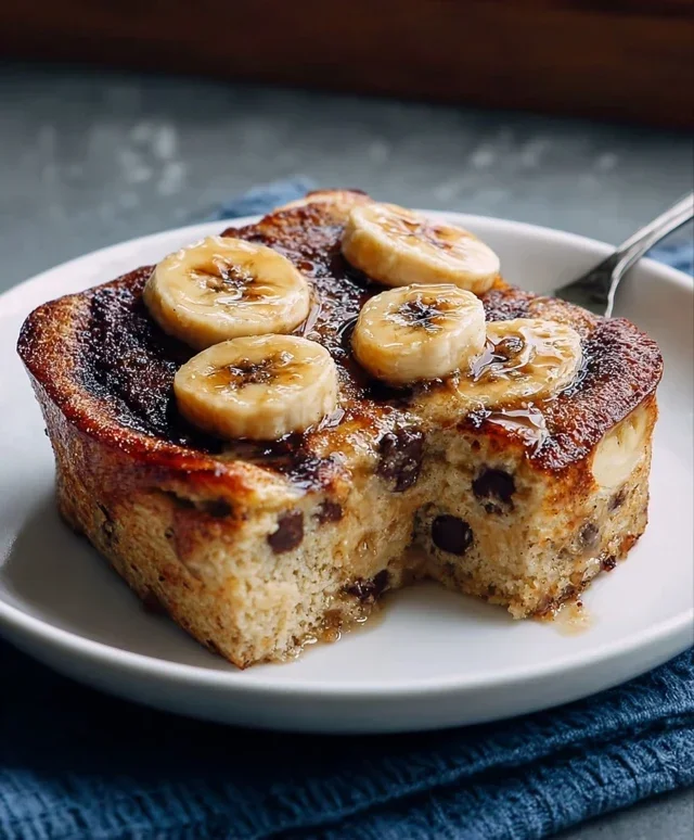 Gluten Free Banana Pancake Bake