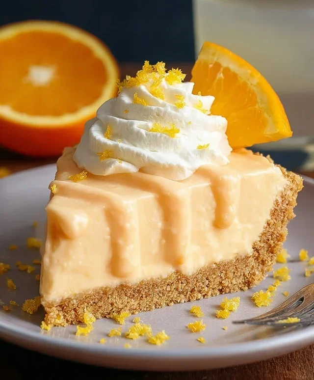Orange Creamsicle Pie