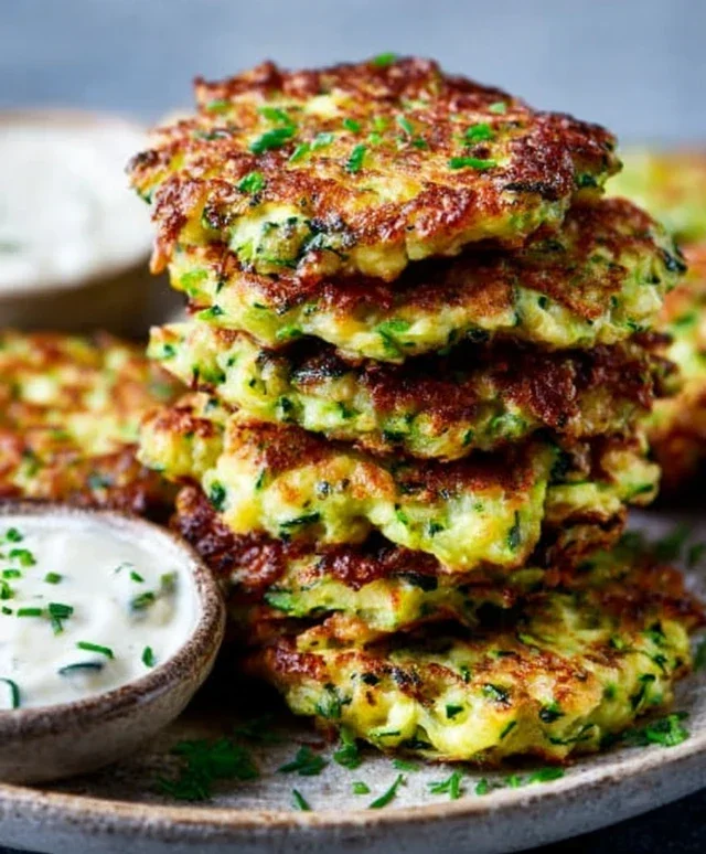 Crispy and Easy Zucchini Fritters Recipe