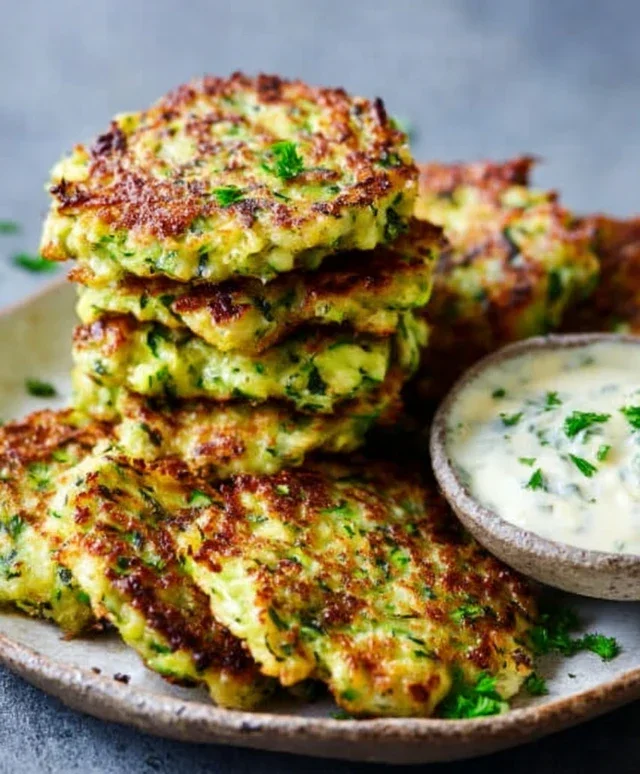 Crispy and Easy Zucchini Fritters Recipe