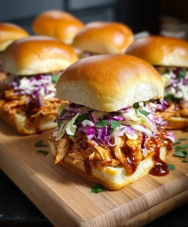 BBQ Chicken Sliders