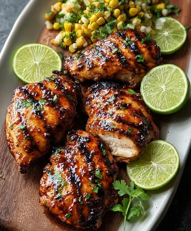 Grilled Hot Honey Chicken
