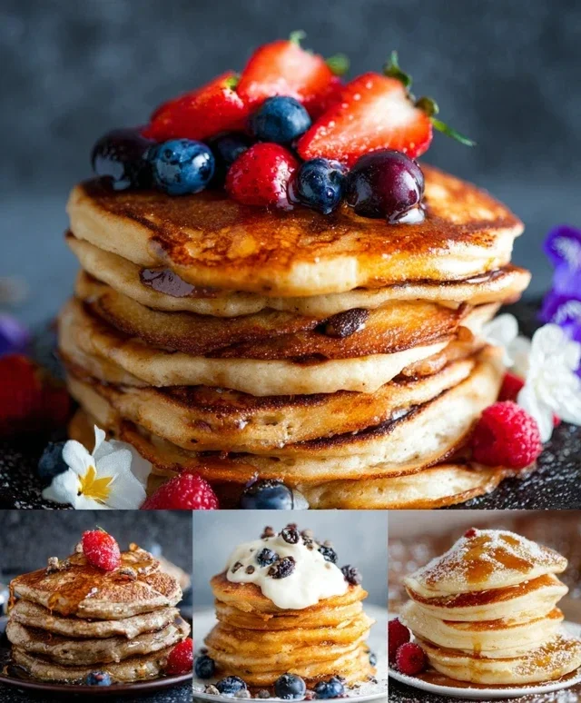 PART 1 – Healthy Breakfast – 6 easy-to-make healthy and delicious PANCAKE RECIPES