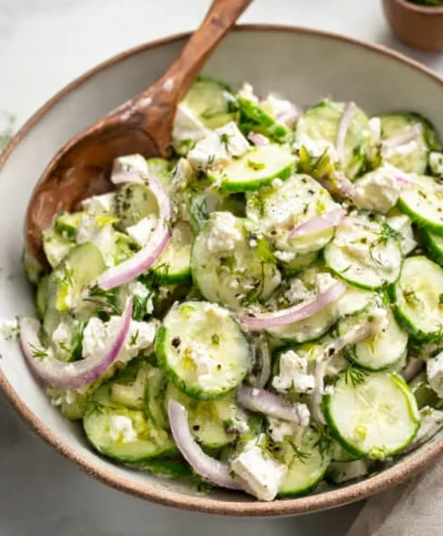 Cucumber Feta Salad Recipe
