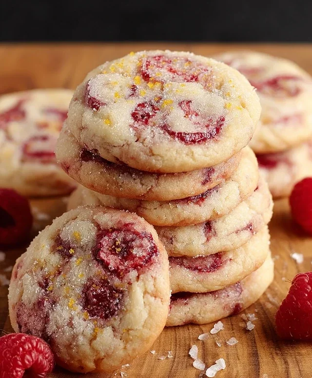 Lemon Raspberry Cookies