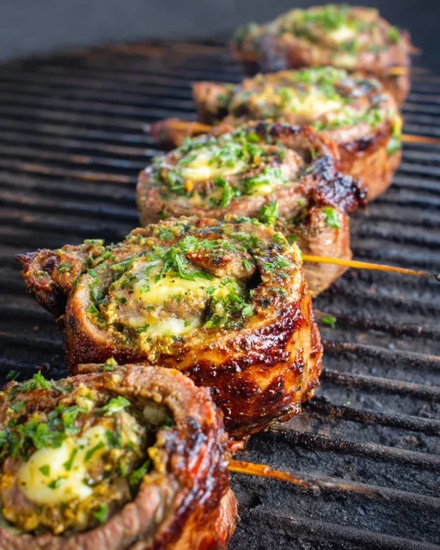 Cheesy Steak Pinwheels