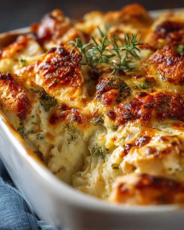 Easy Low Carb Chicken Casserole