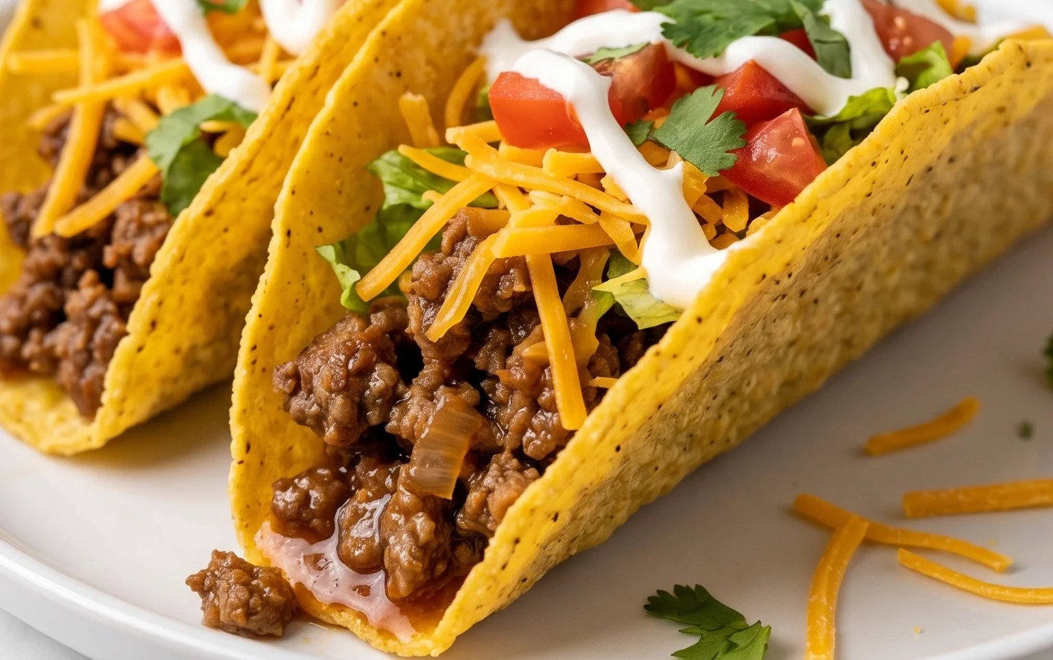 Crispy Ground Beef Tacos