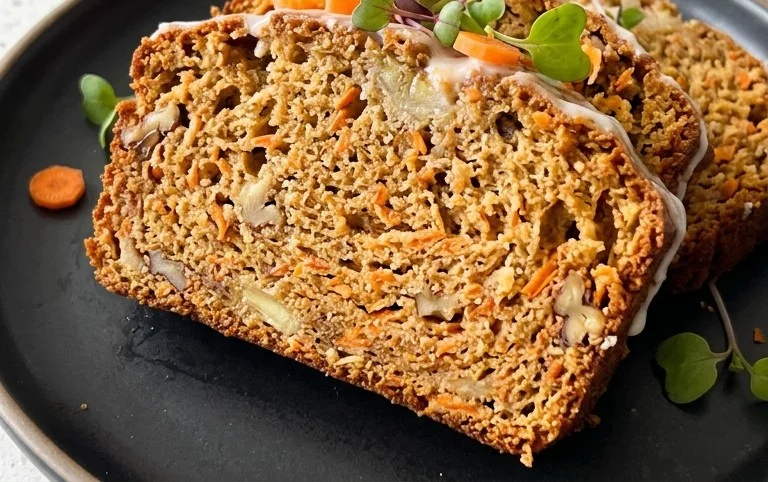 Dairy Free Carrot Cake Banana Bread