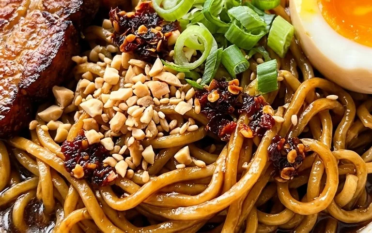 Easy Saucy Ramen Noodles