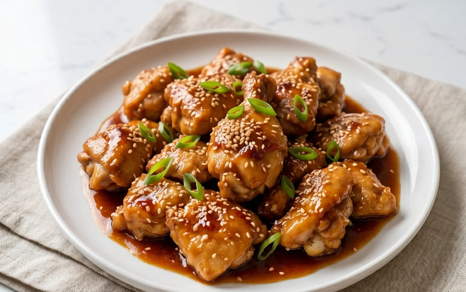 Healthy Sesame Chicken
