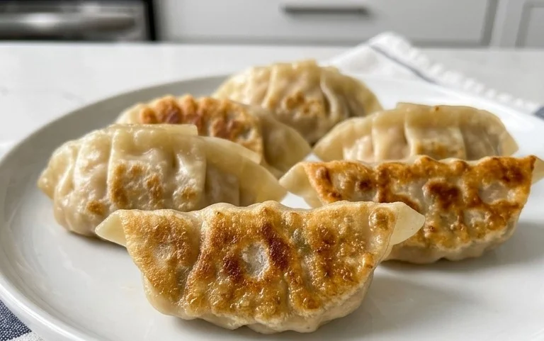 Chicken Potstickers (Pan Fried Dumplings)