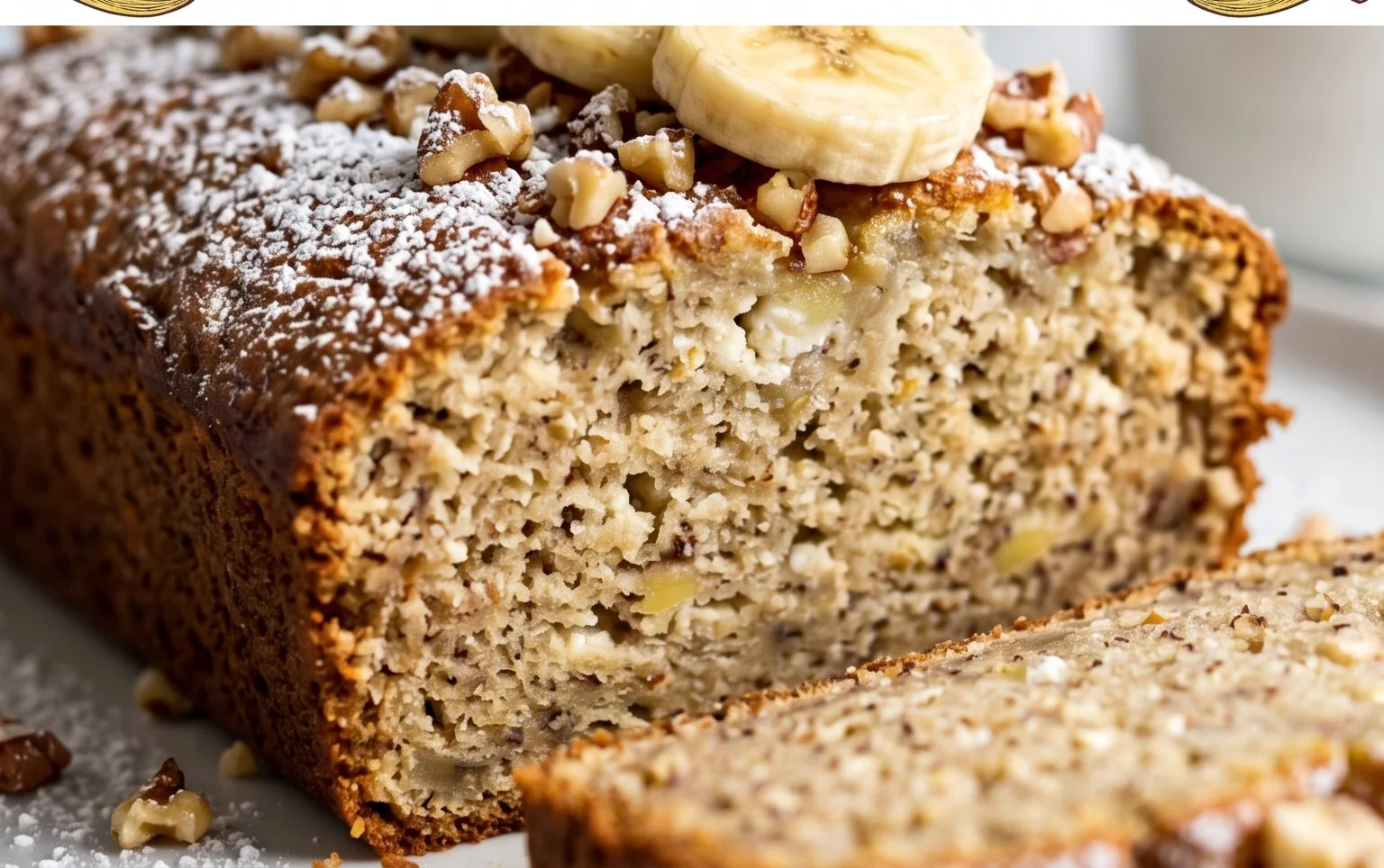 Cottage Cheese Banana Bread