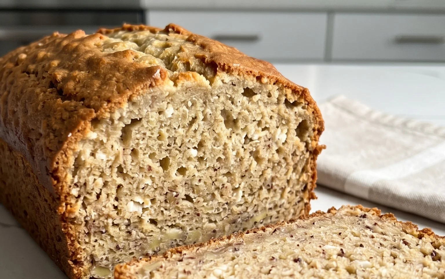 Cottage Cheese Banana Bread