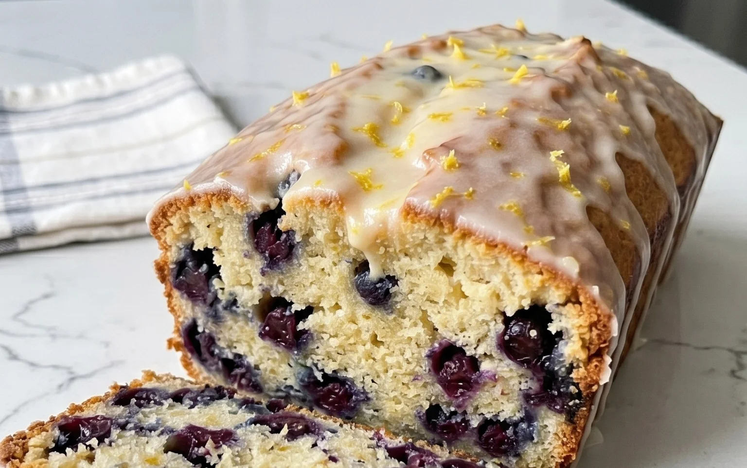 Blueberry and Lemon Loaf
