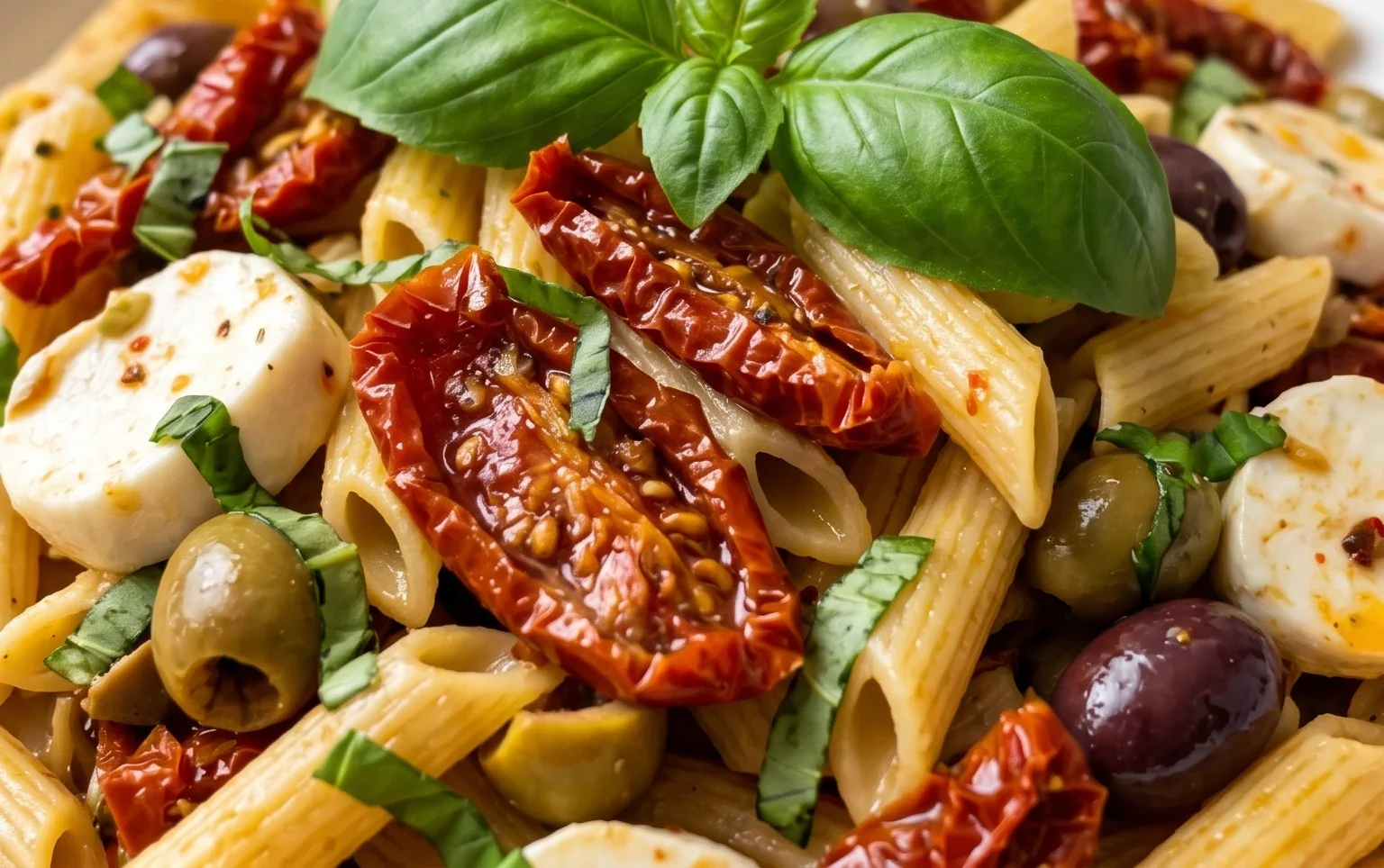 Sun Dried Tomato Pasta Salad