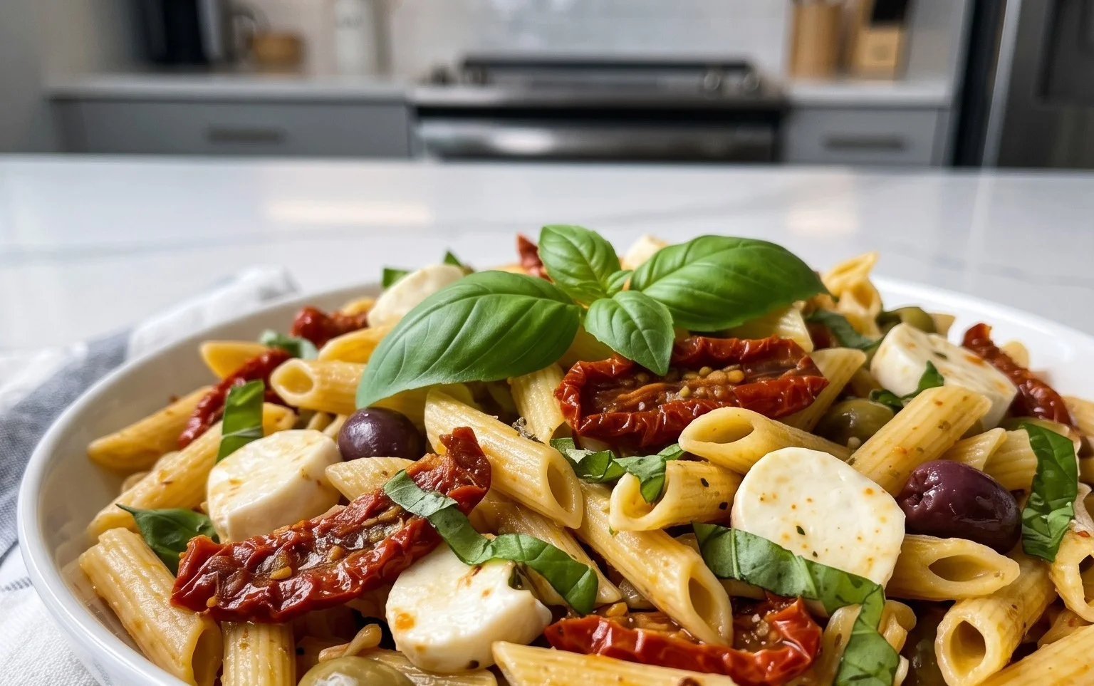 Sun Dried Tomato Pasta Salad