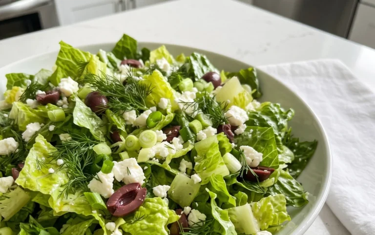 Maroulosalata (Greek Lettuce Salad)