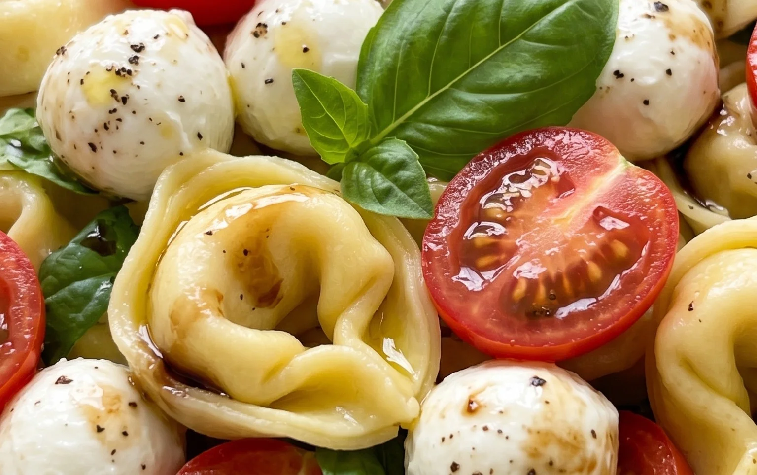 Tortellini Caprese Salad