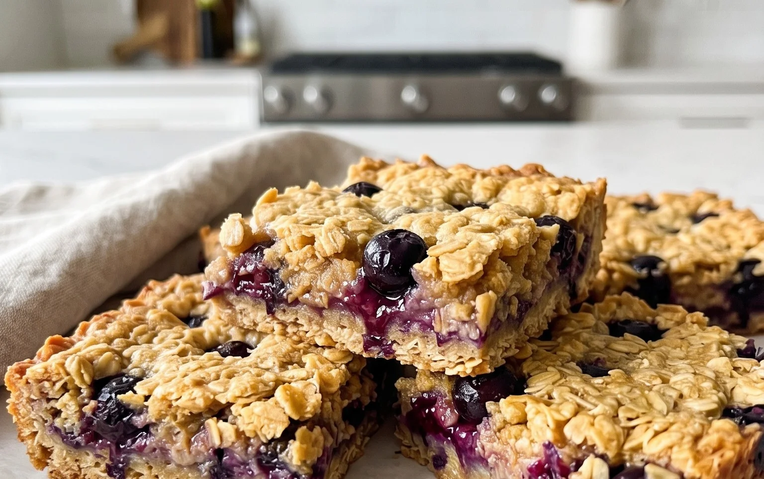 Blueberry Oatmeal Bars