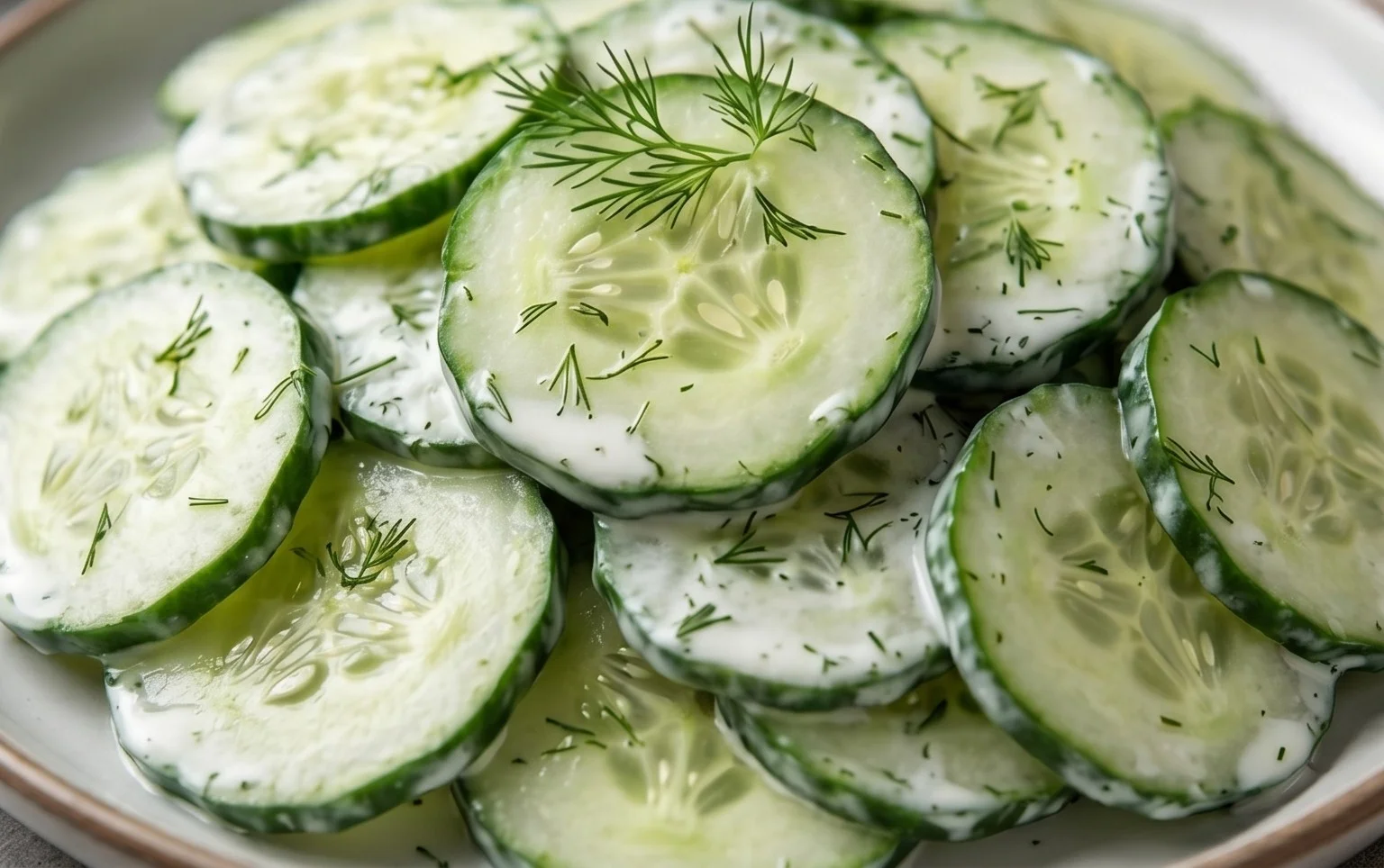 Polish Cucumber Salad