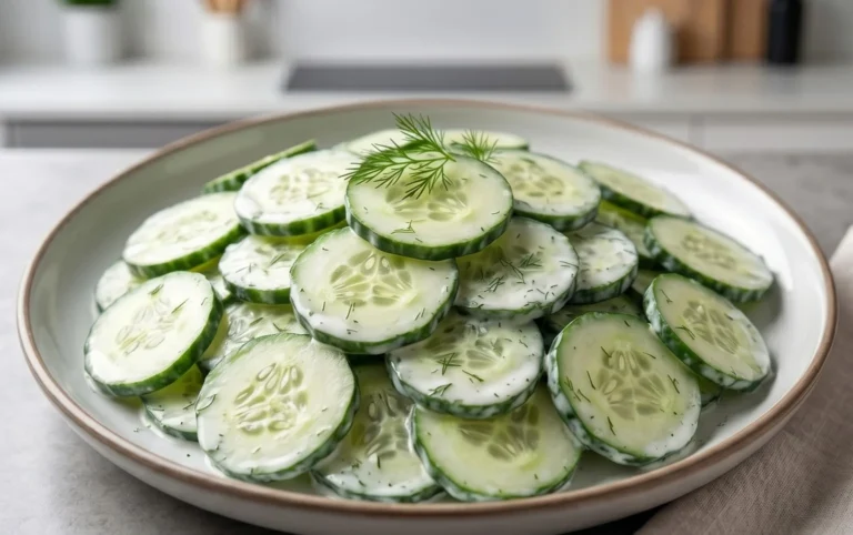 Polish Cucumber Salad