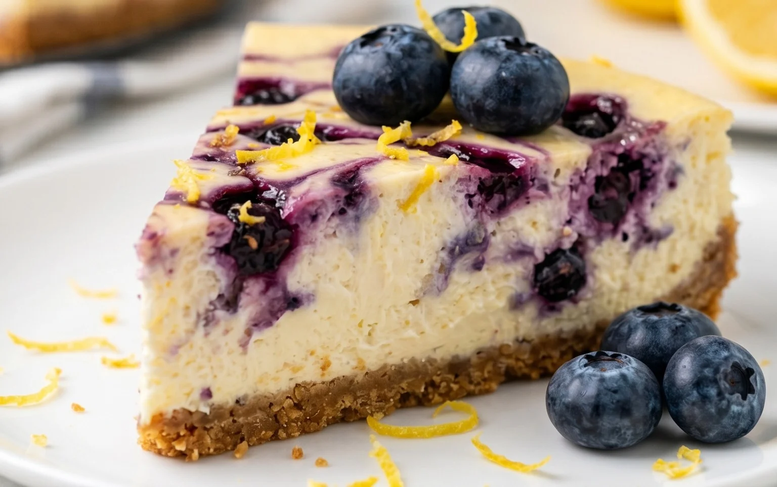 Lemon Blueberry Cheesecake