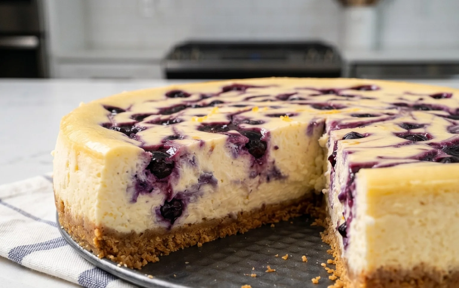 Lemon Blueberry Cheesecake