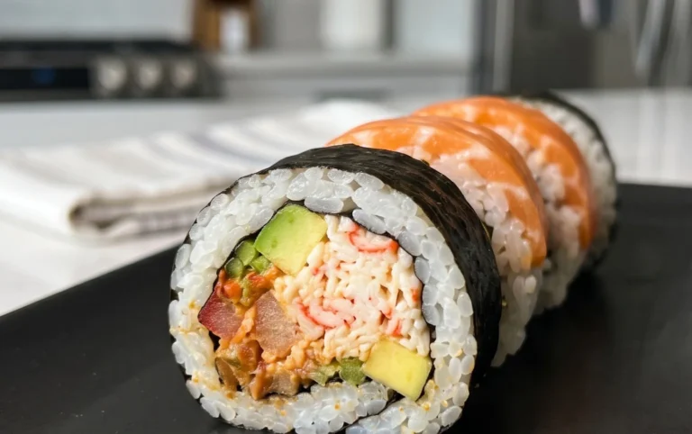 Kani Sushi (Spicy Crab Roll)