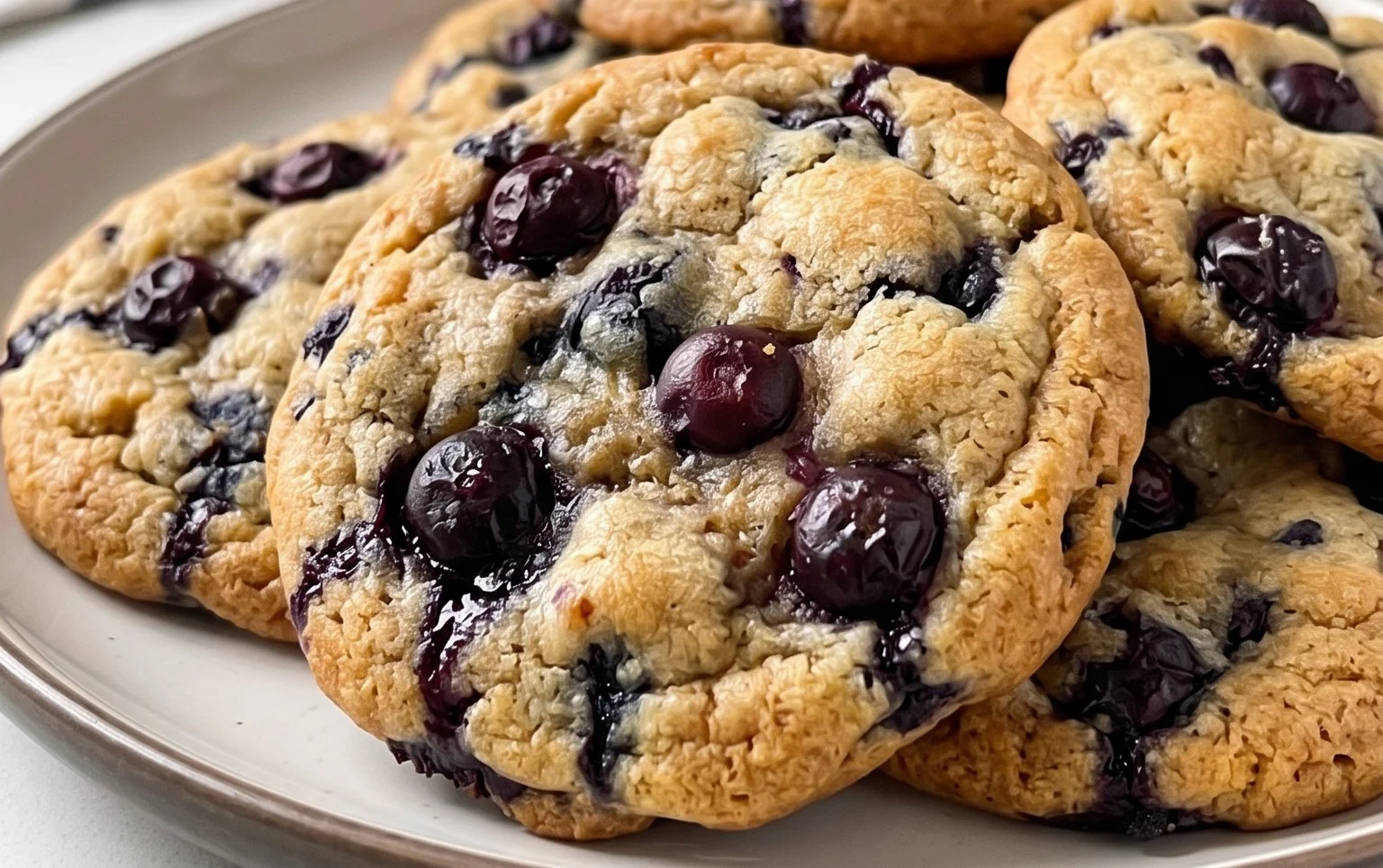 Best Ever Blueberry Cookies