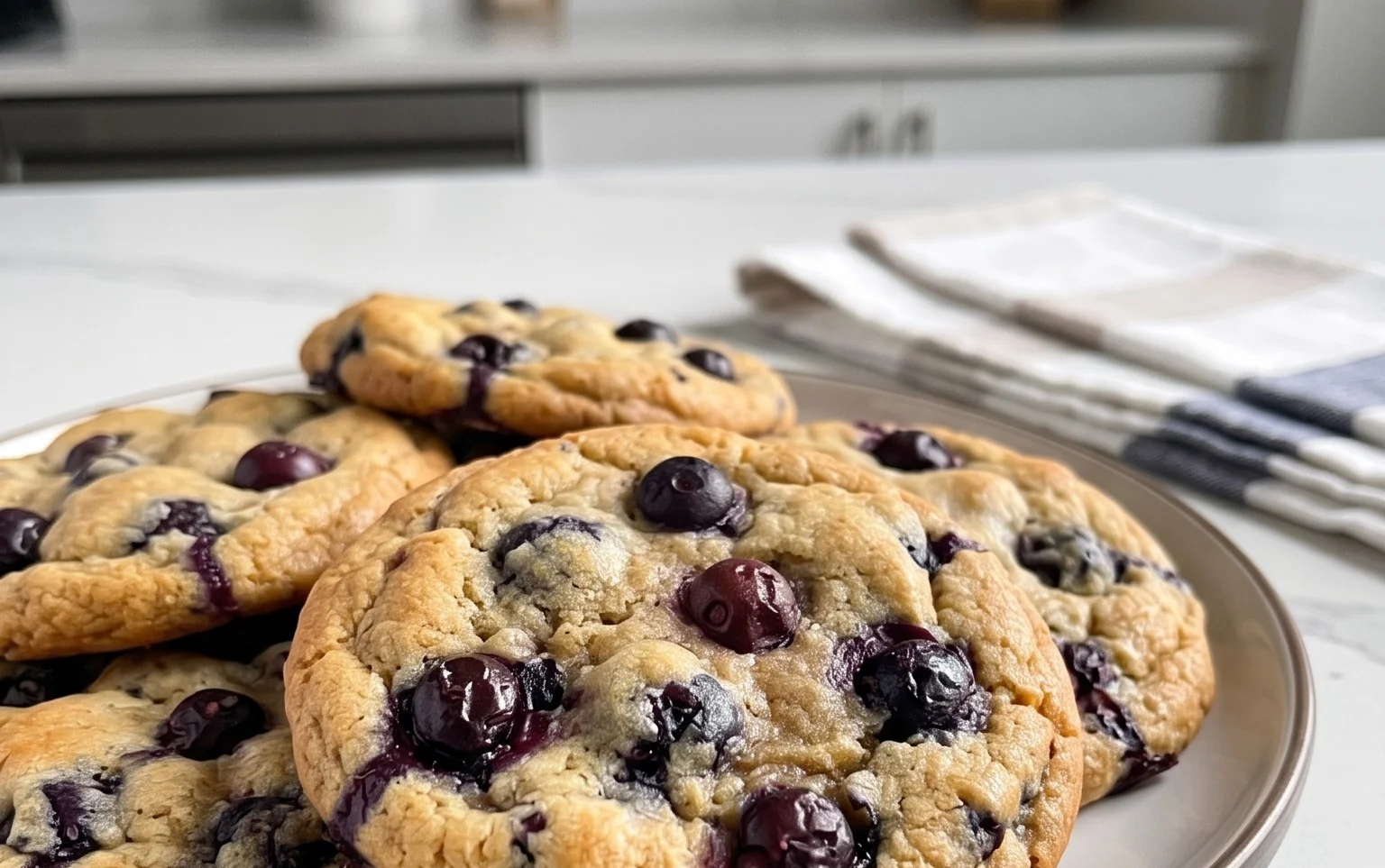 Best Ever Blueberry Cookies