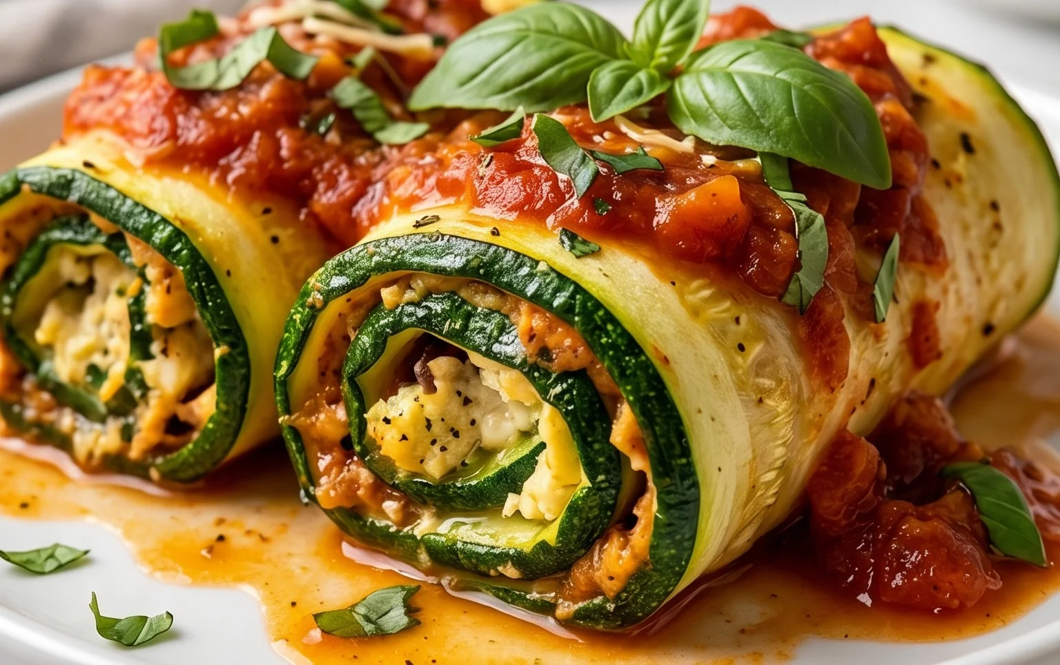Vegan Zucchini Rollatini