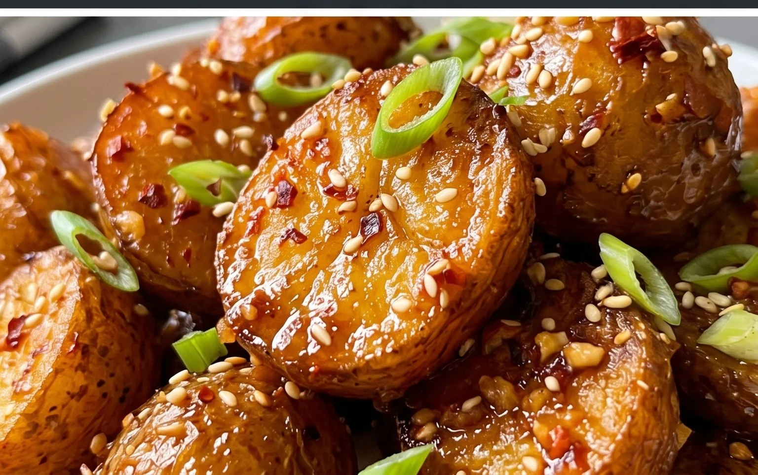 Crispy Honey Chilli Potatoes