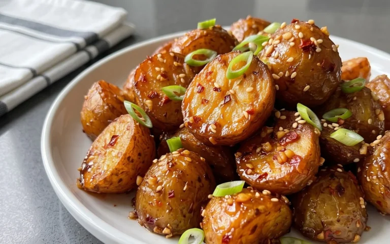 Crispy Honey Chilli Potatoes