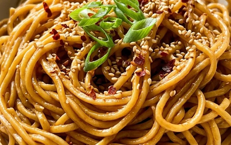 Easy Saucy Ramen Noodles