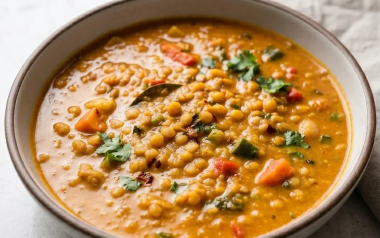 Spicy Red Lentil Curry
