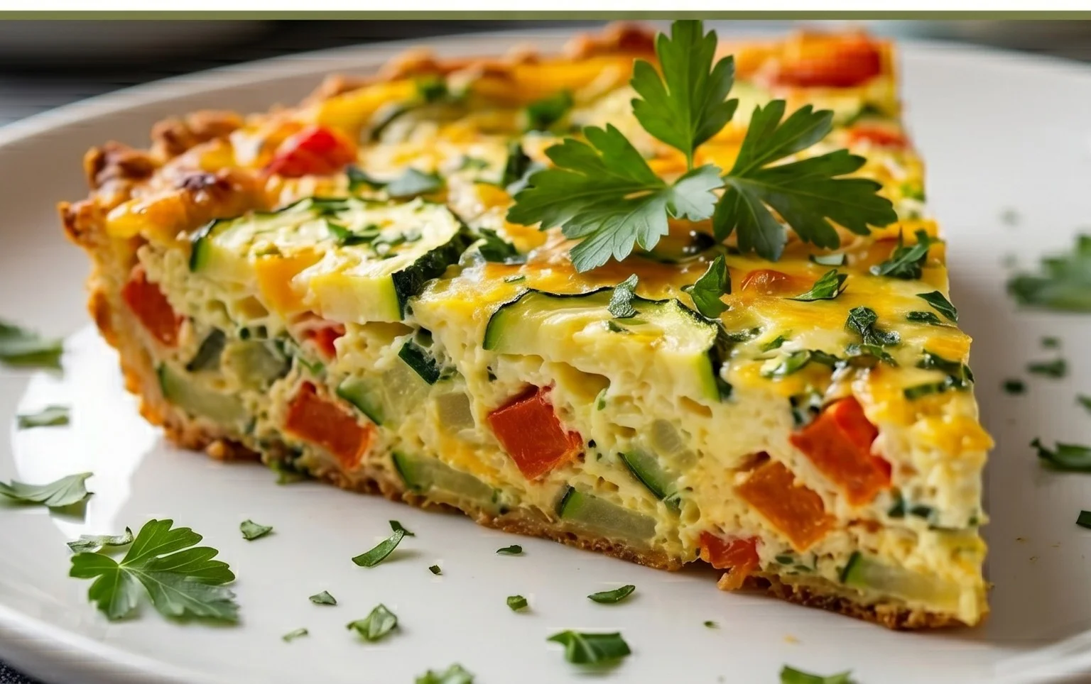 Crustless Zucchini Quiche Recipe