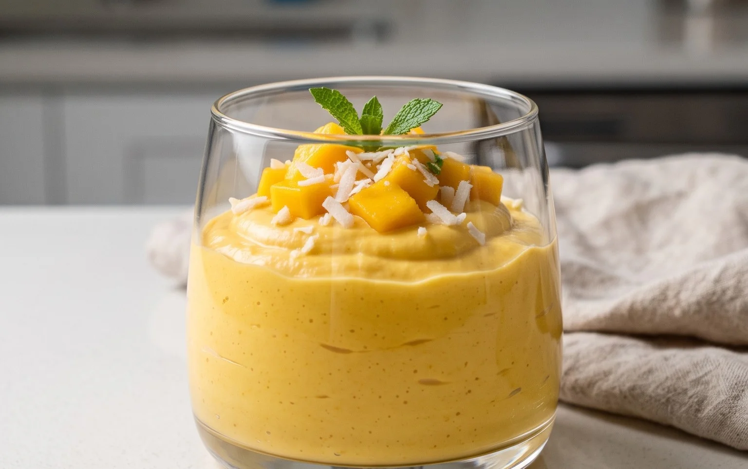 Vegan Mango Mousse
