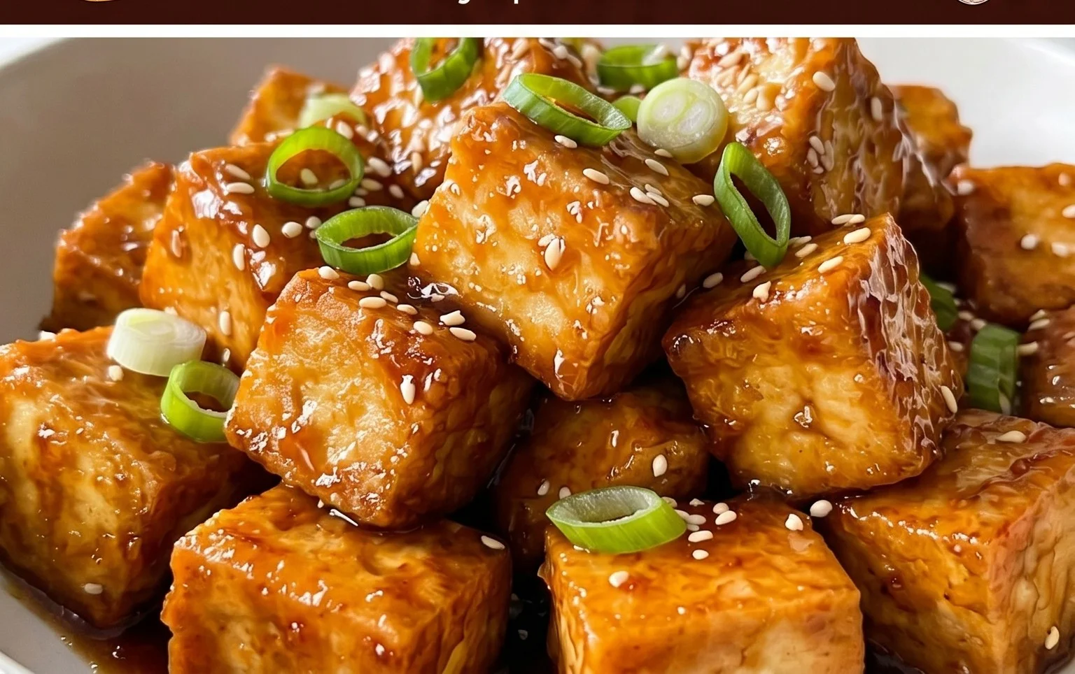 Honey Garlic Tofu