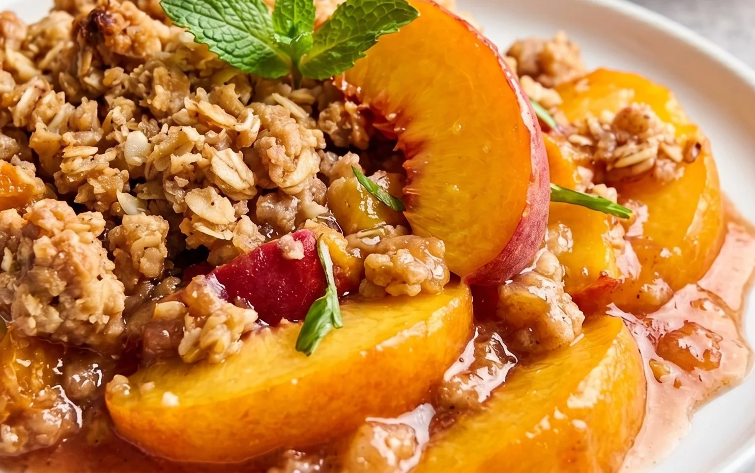 Peach Crisp