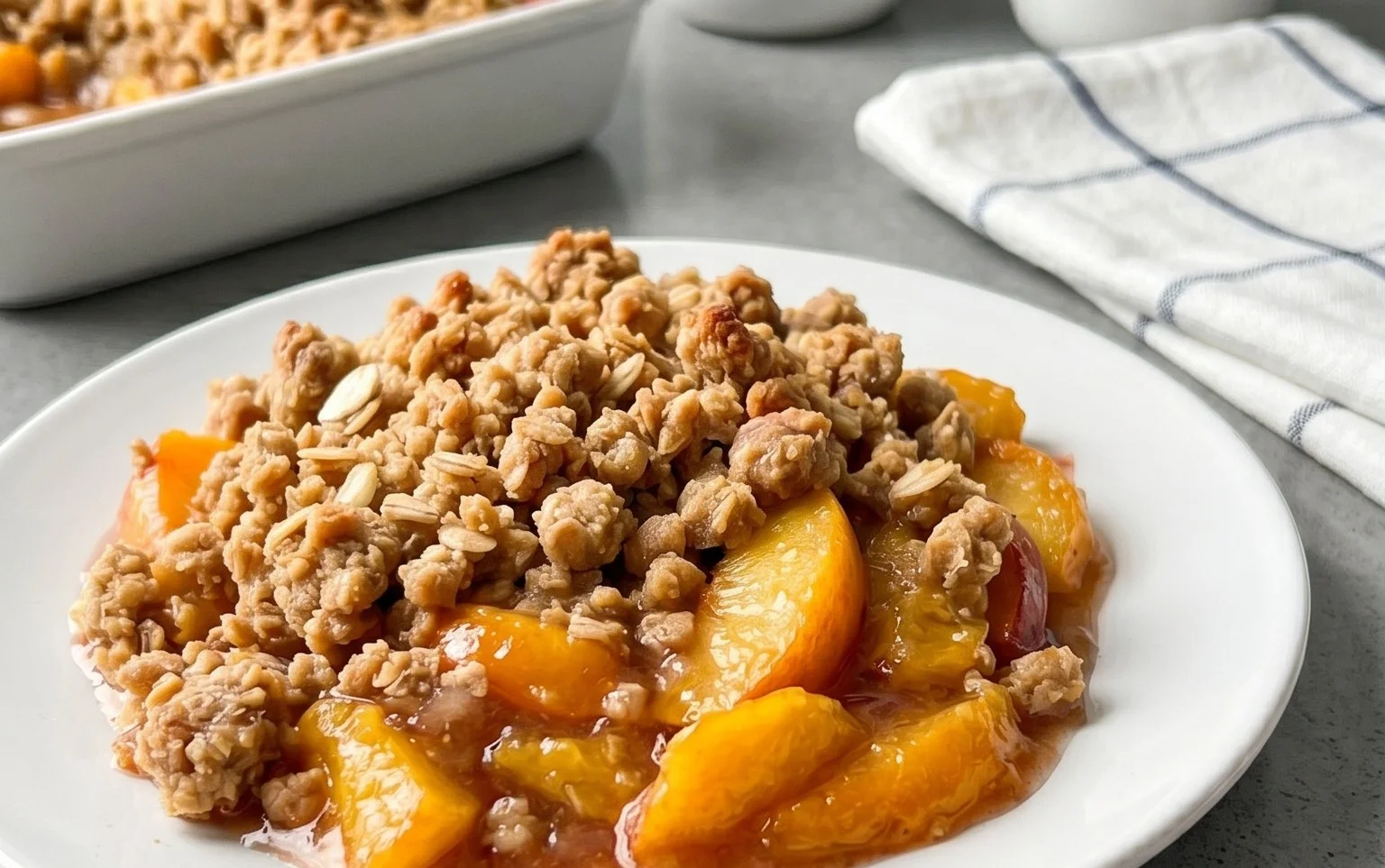 Peach Crisp